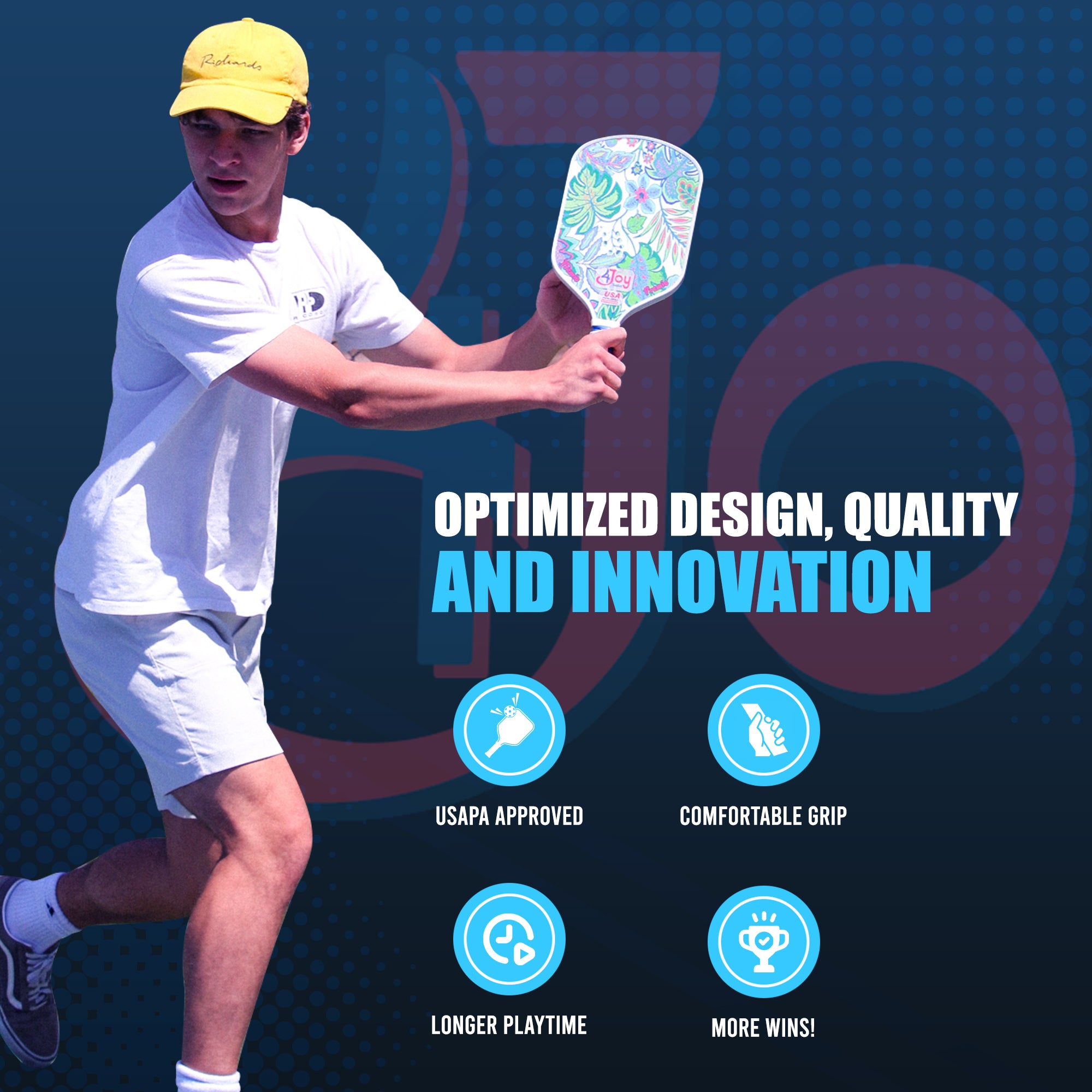 white pickleballs usa