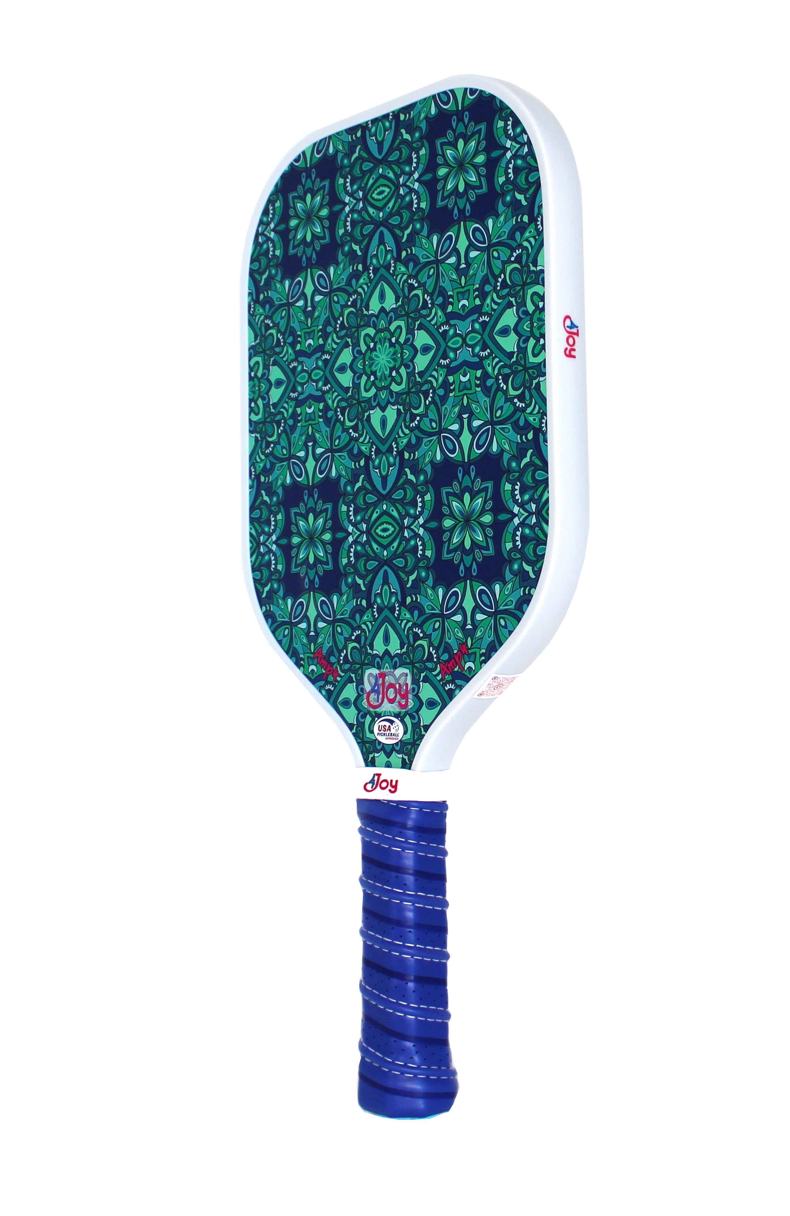 AMP4 Pickleball Paddle - Green Forest - 4Joy Paddles