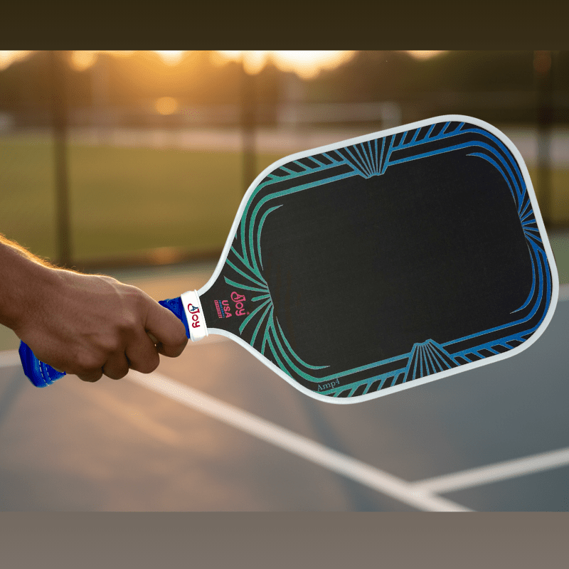 AMP4 Pickleball Paddle - Retro - 4Joy Paddles