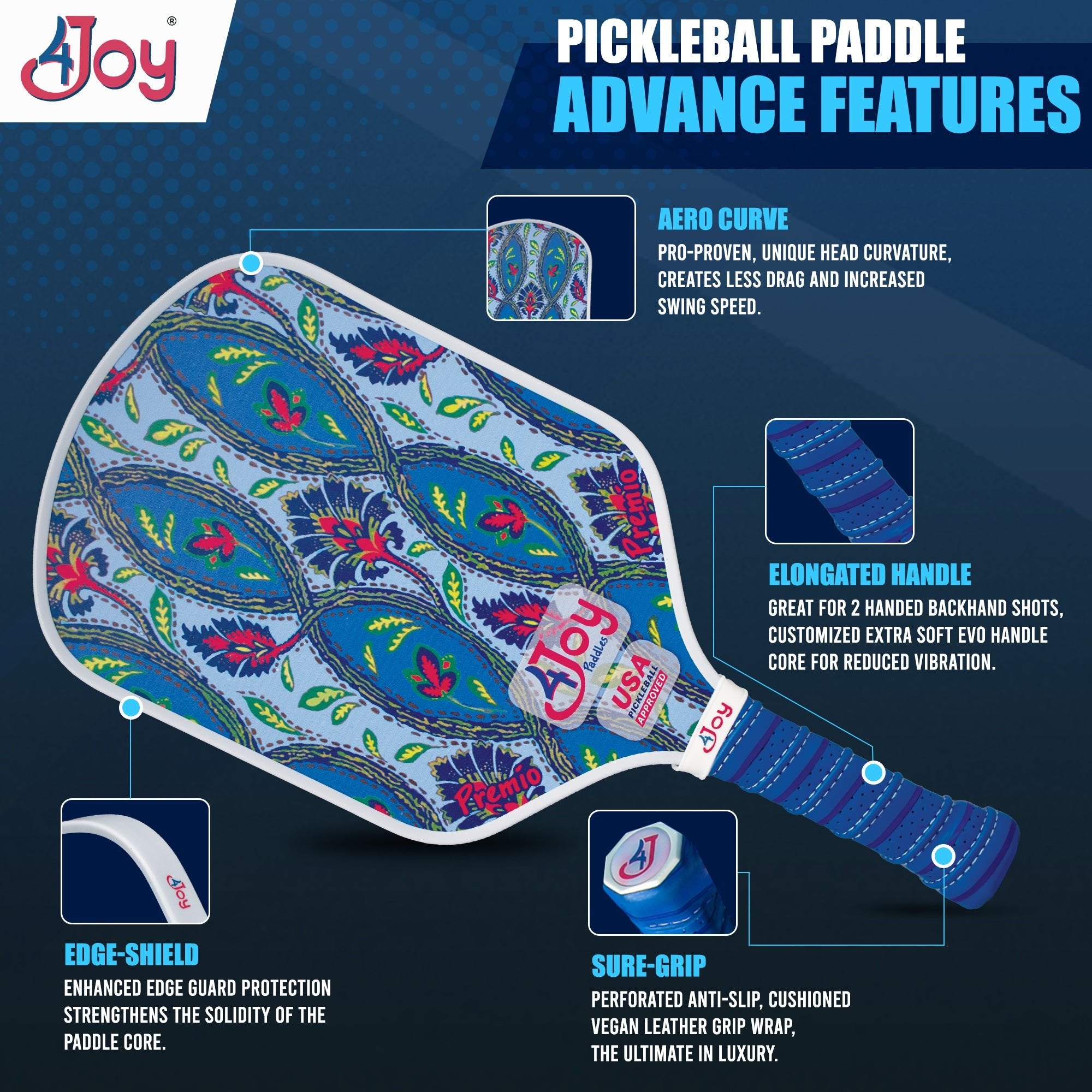 Premio Bundle Damask - 4Joy Paddles