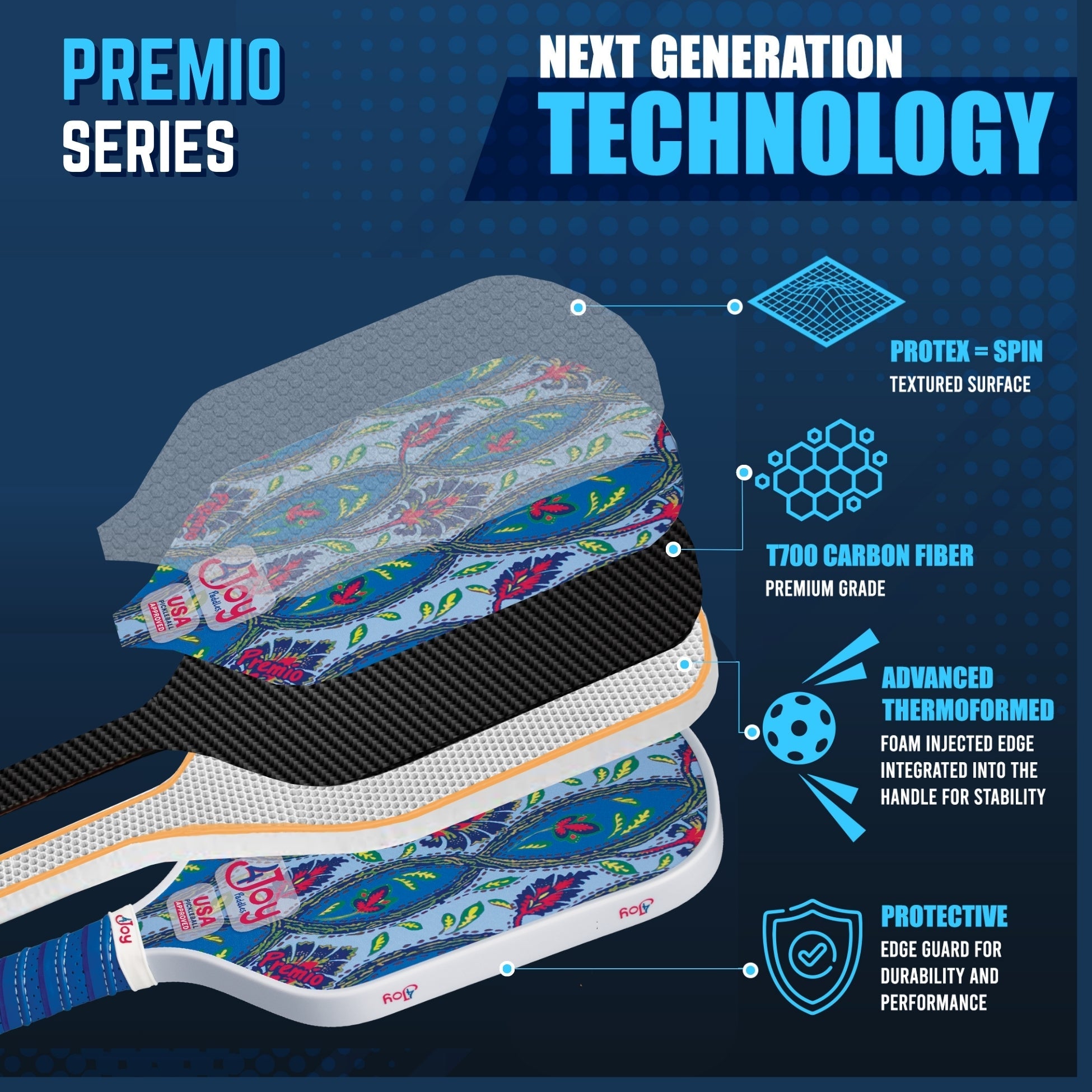 Premio Bundle Damask - 4Joy Paddles