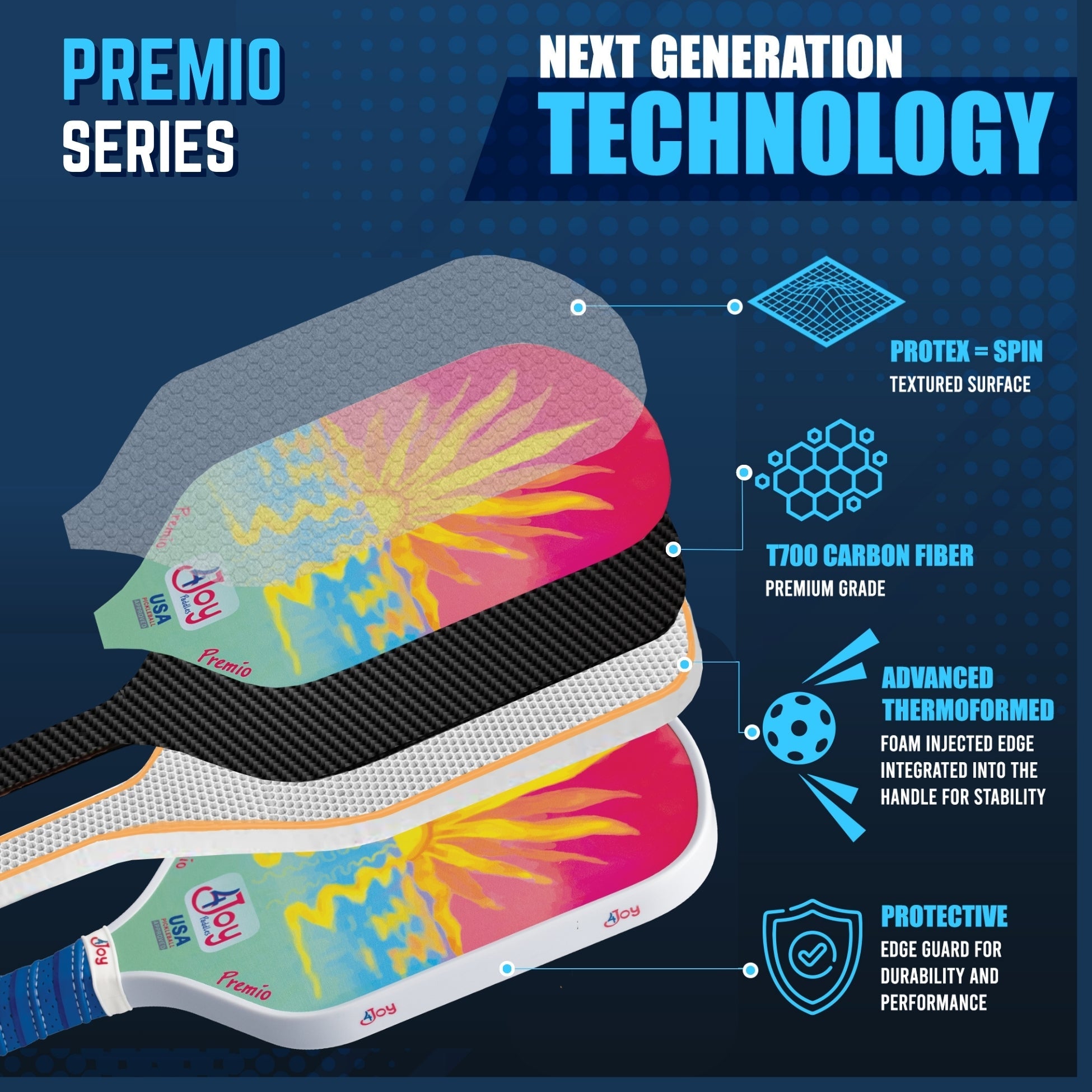 Premio Bundle Sunset - 4Joy Paddles