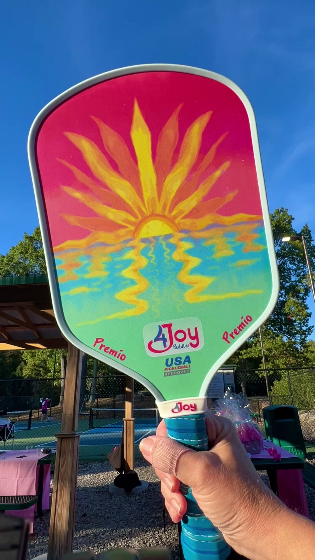 paddle sunset in usa