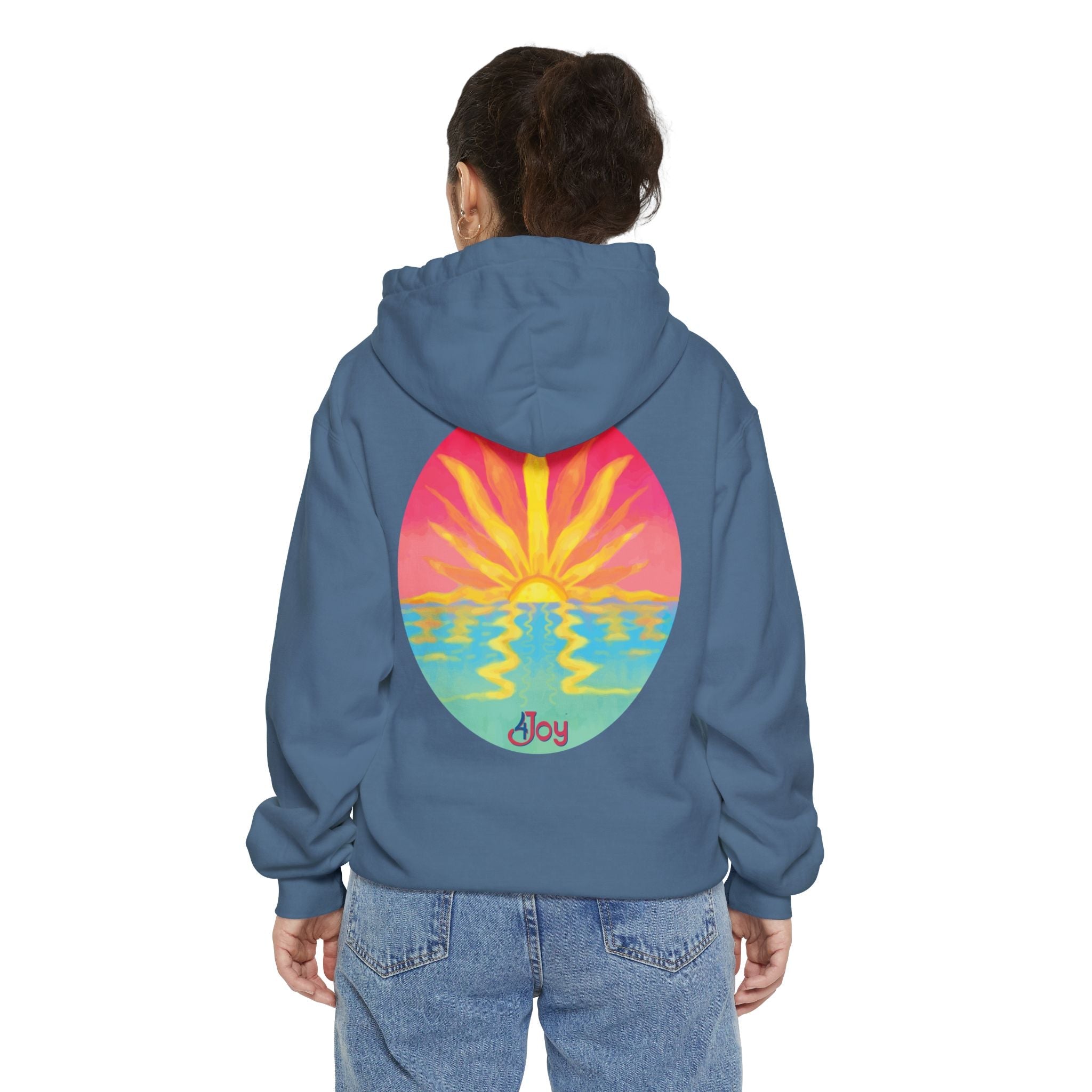 Unisex Garment - Dyed Hoodie - 4Joy Paddles