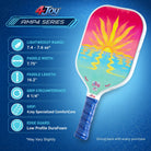 AMP4 Pickleball Paddle - Sunset - 4Joy Paddles