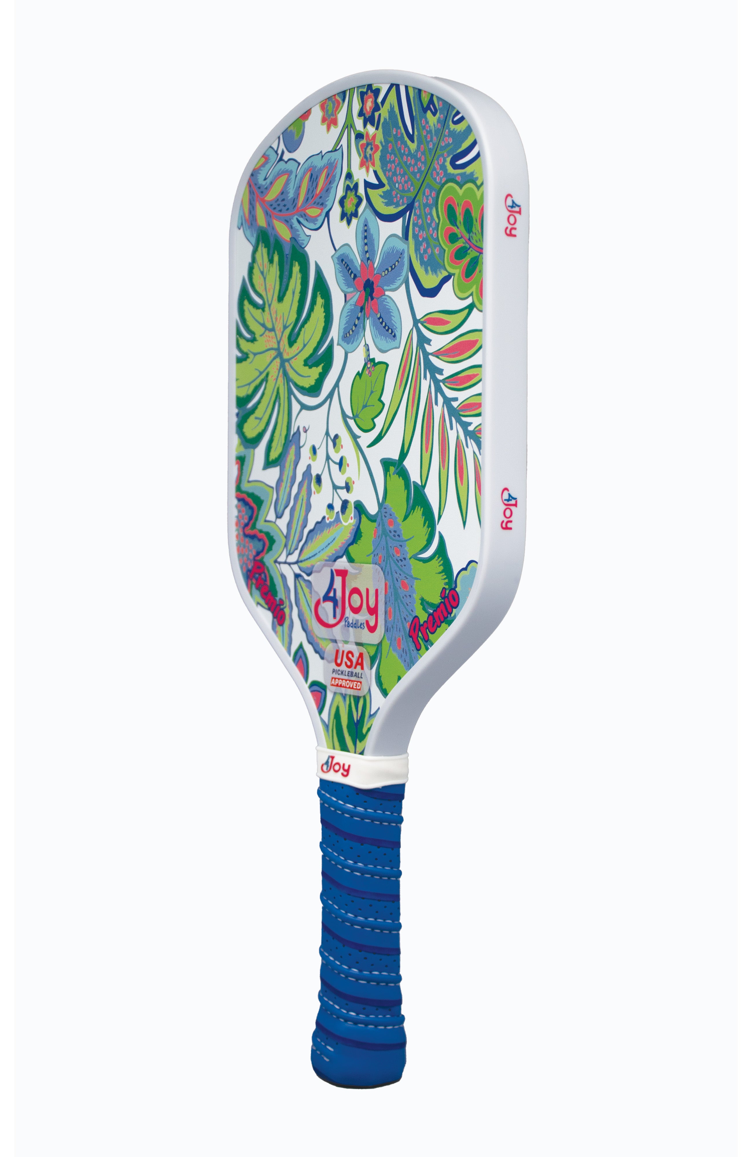 4Joy Pickleball Paddle 16MM Premio Performance- White Palm – 4Joy Paddles
