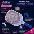 DinkForPink Special Edition 4Joy Pickleball Paddle Premio Series - 4Joy Paddles