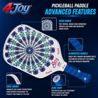Fitz 4Joy Pickleball Paddle Premio Series - 4Joy Paddles