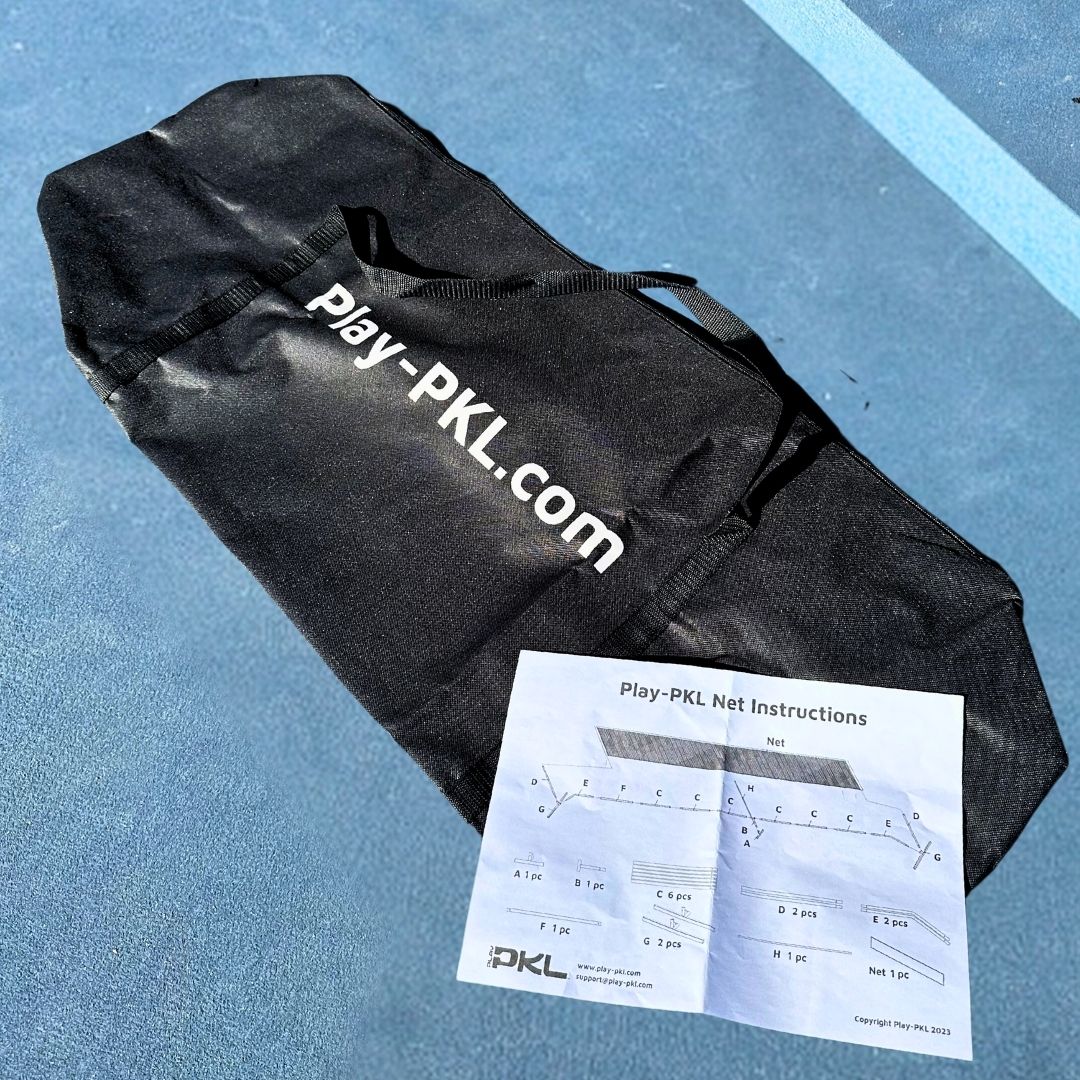 Logo Portable Pickleball Net - 4Joy Paddles