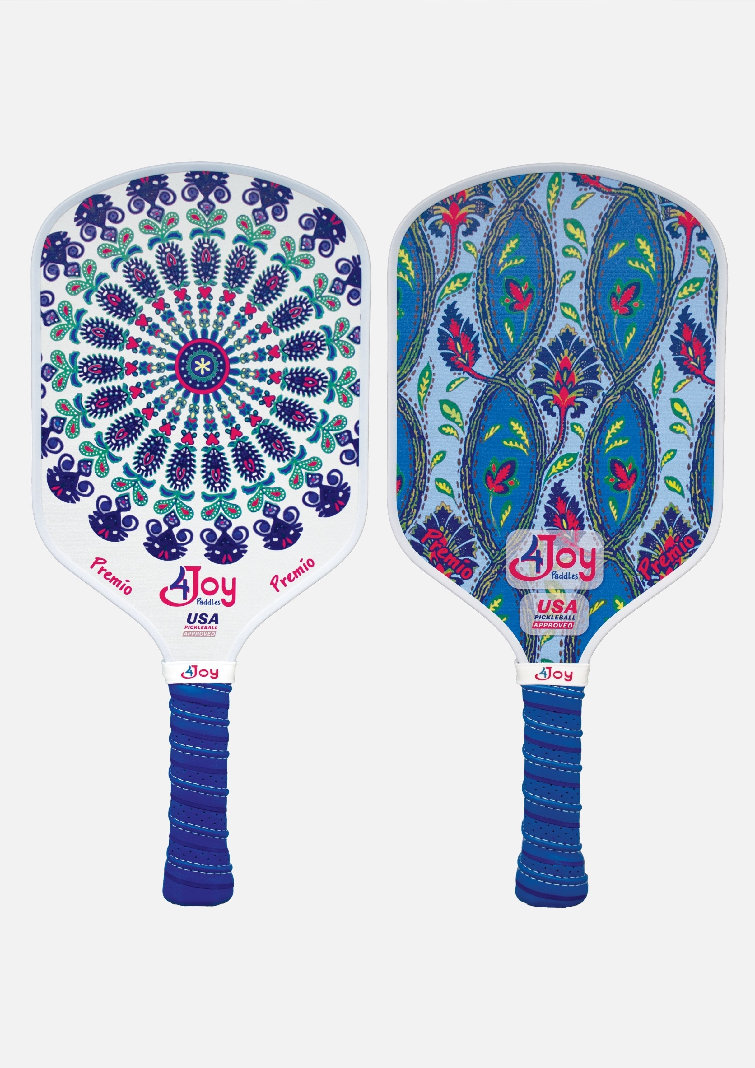 Pickleball Paddle Set - Fitz and Damask - Premio Series - 4Joy Paddles