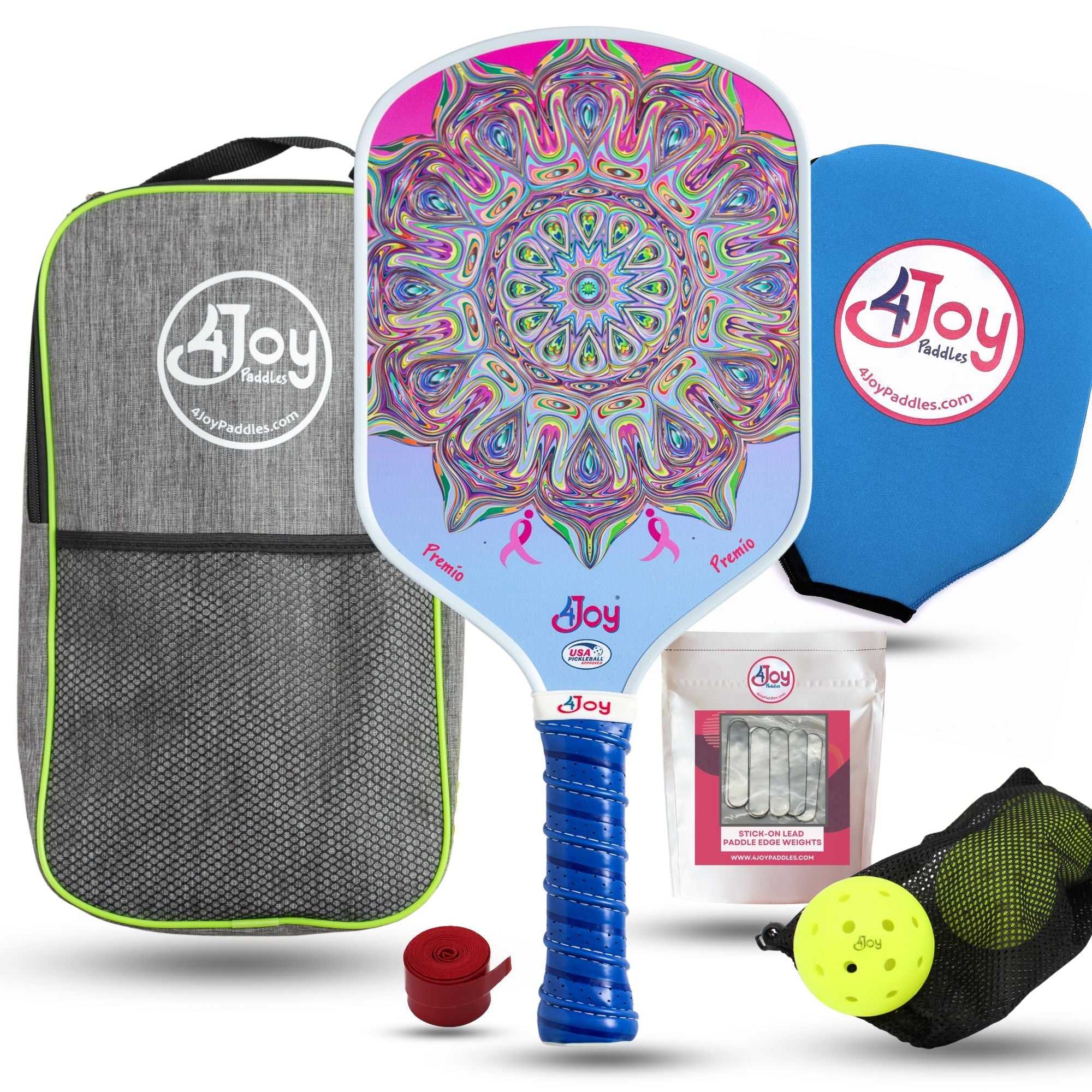 Premio Bundle DinkForPink - 4Joy Paddles