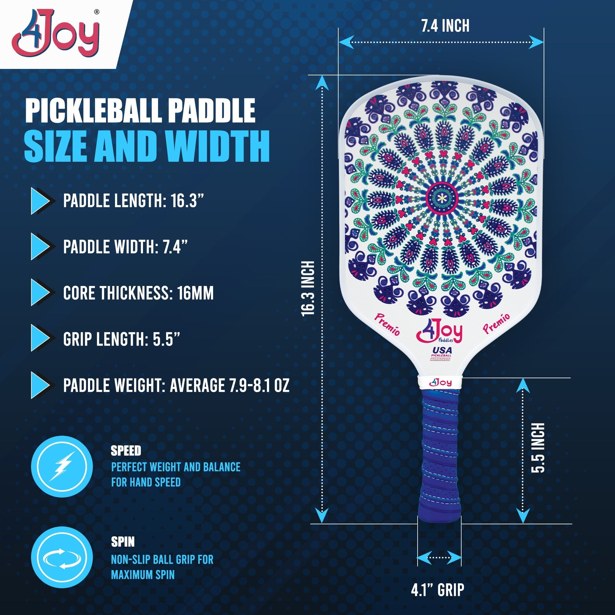 Premio Bundle Fitz - 4Joy Paddles