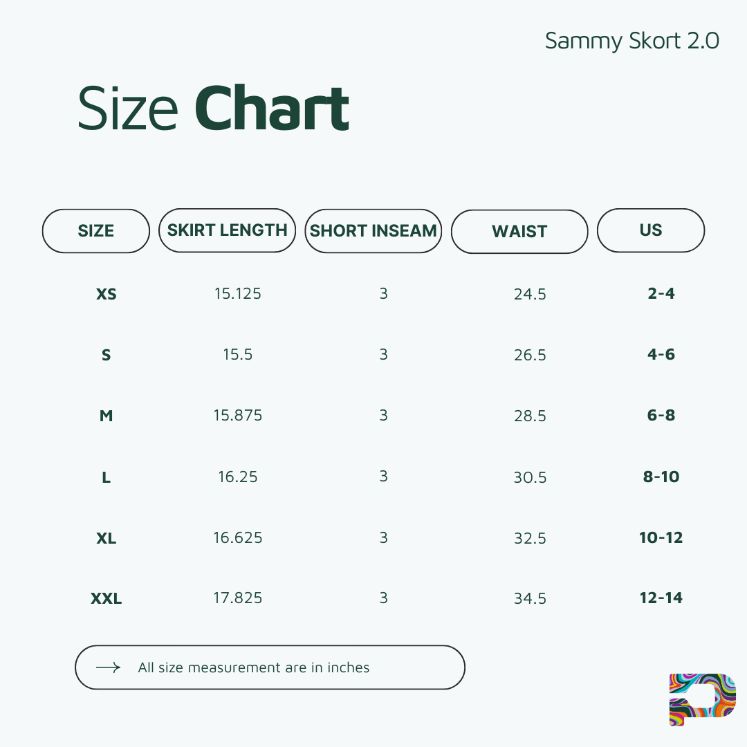 Sammy Skort 2.0 - 4Joy Paddles