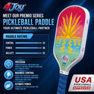 Sunset 4Joy Pickleball Paddle Premio Series - 4Joy Paddles