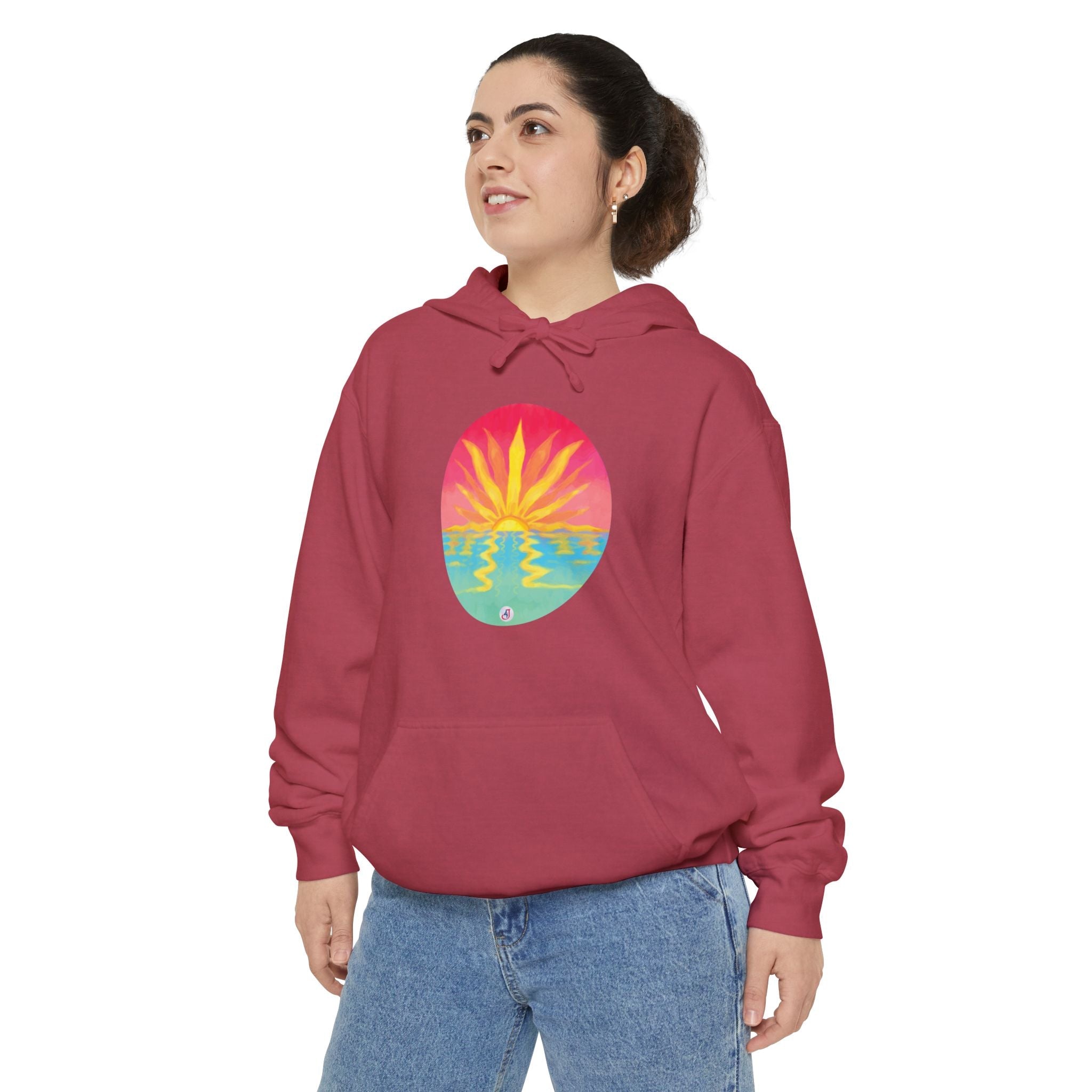 Unisex Garment - Dyed Hoodie - 4Joy Paddles