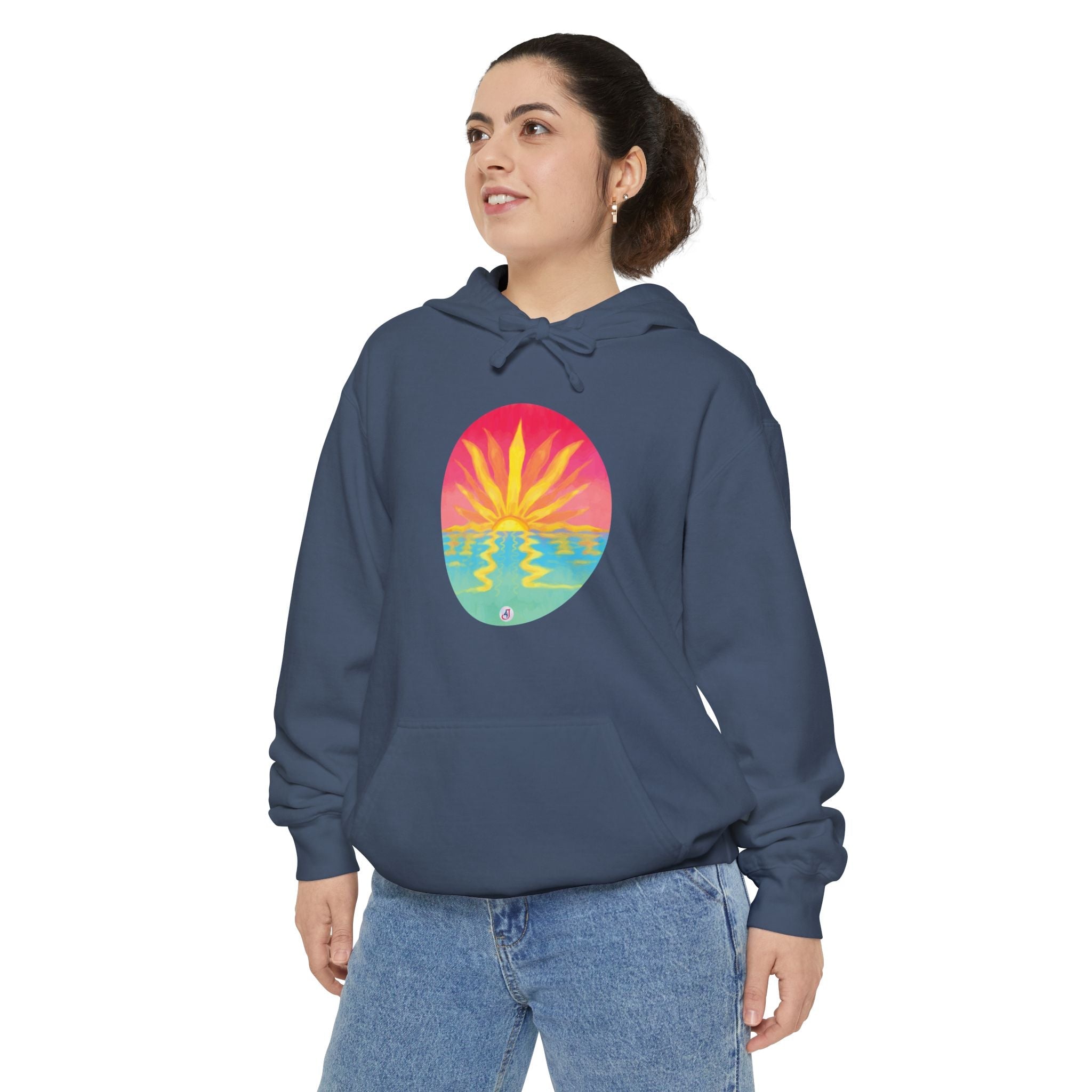 Unisex Garment - Dyed Hoodie - 4Joy Paddles