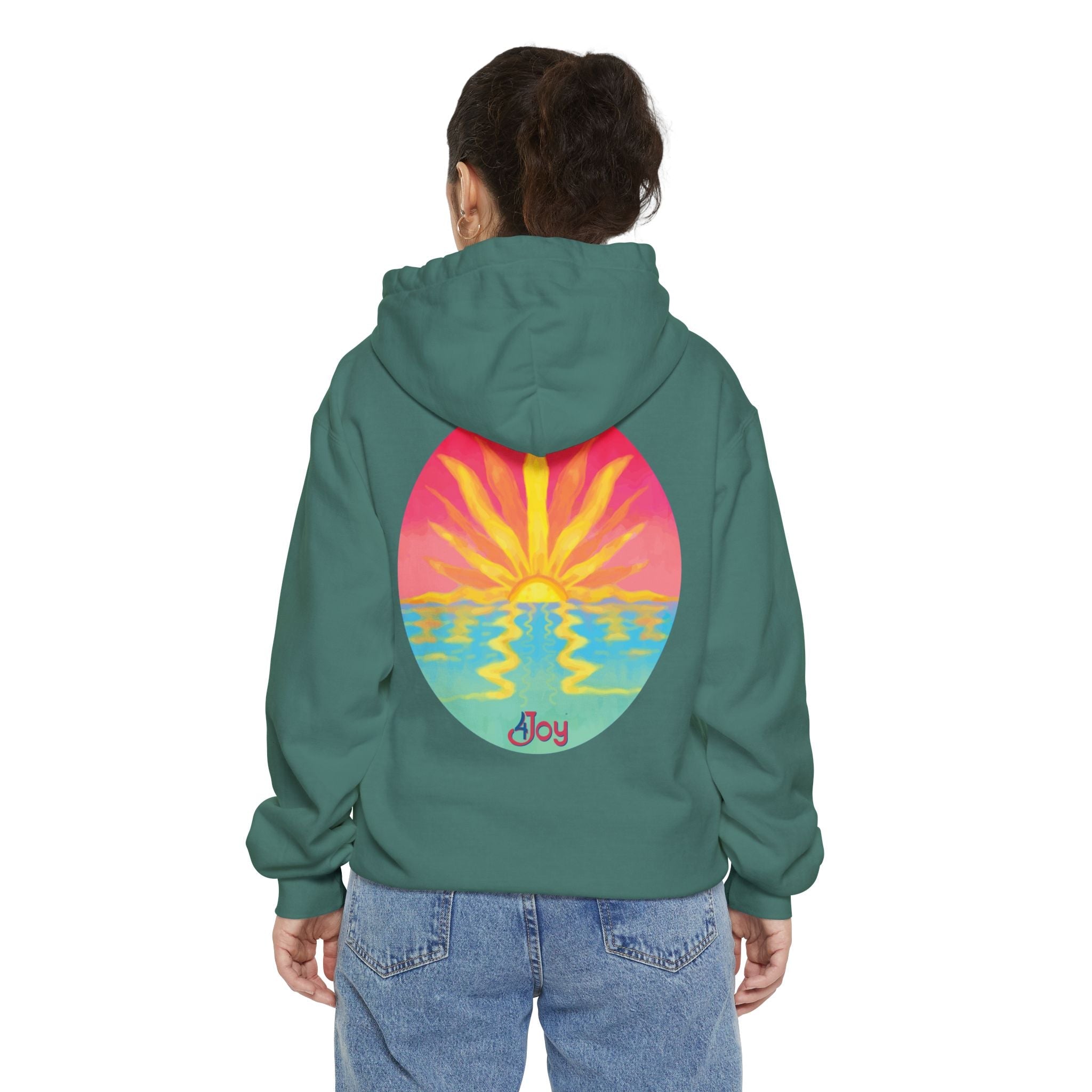 Unisex Garment - Dyed Hoodie - 4Joy Paddles