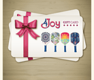 Yes! 4JoyPaddle Gift Cards - 4Joy Paddles